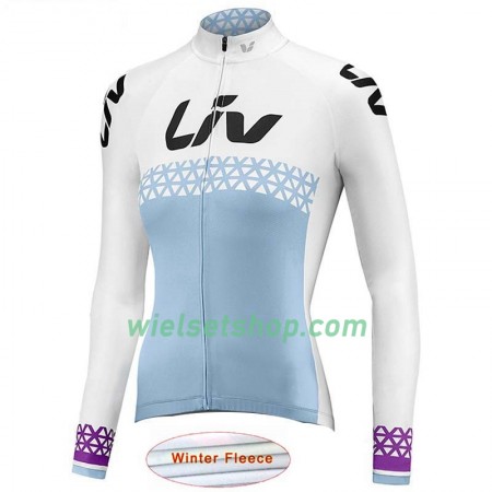 Wielershirt 2018 CCC Liv Dames N002 Winter Thermal Fleece